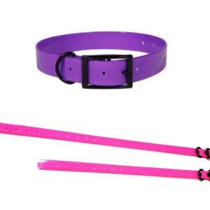 4 x Waterproof Dog Collars