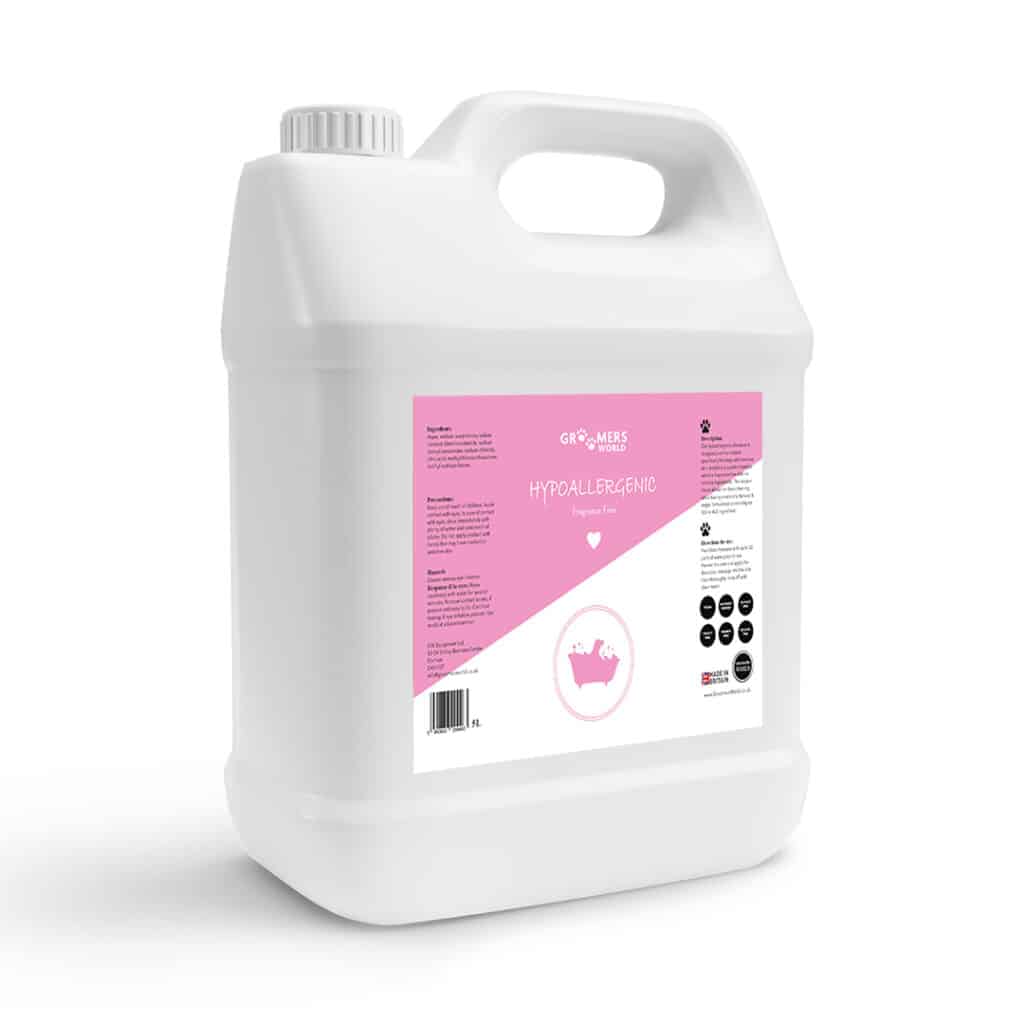 Hypoallergenic Shampoo 5L Groomers World