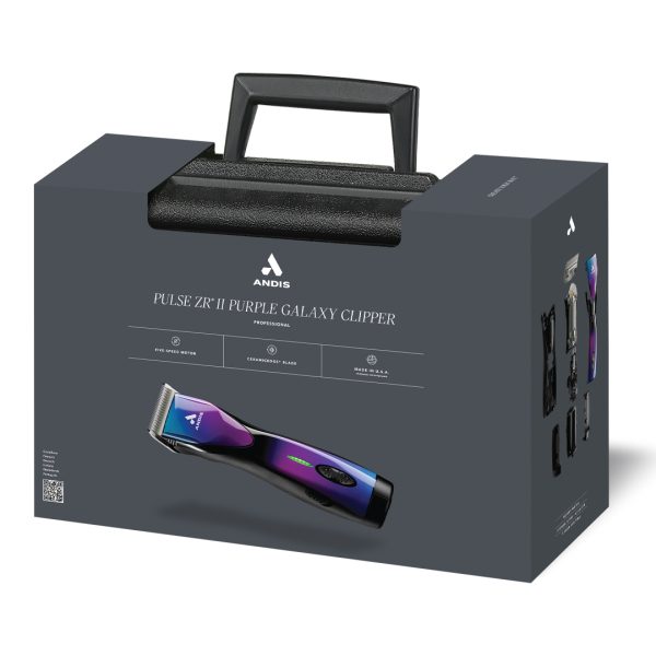 Andis Pulse ZR® II – Purple Galaxy Clipper - Image 3