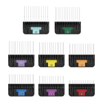 Andis – 8 Piece WIDE Blade Attachment Comb Set - Image 2