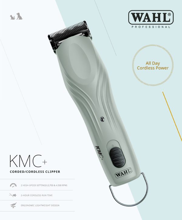 Wahl KMC+ Cordless Animal Clipper with Wide Blade - Image 10