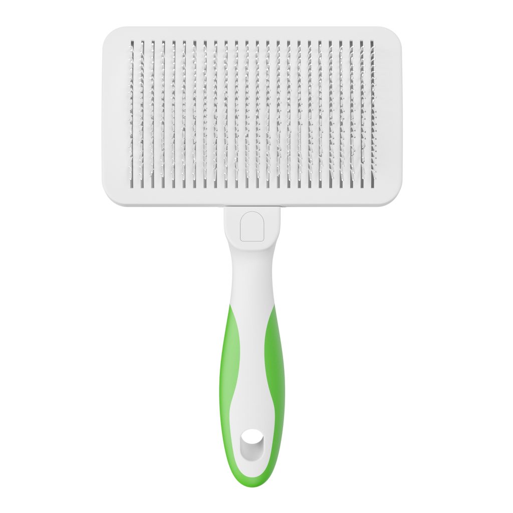 American Kennel Club AKC Self Cleaning Slicker Dog Brush With Coated Tips - Gently Removes Tangles & Loose Hair - View #9