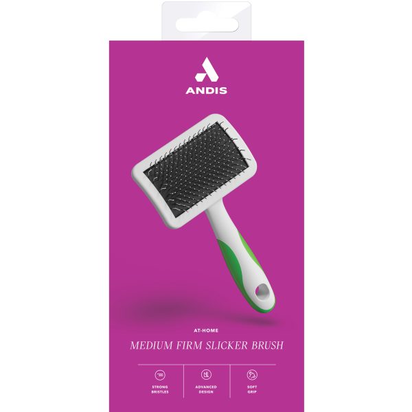 Andis – Medium Firm Slicker Brush - Image 2
