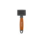 Wahl Nylon Slicker Brush – Orange Gel Handle - Image 2