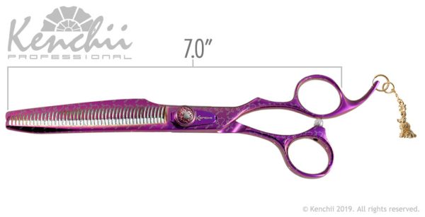Kenchii Pink Poodle 44-Tooth Thinner - Image 2