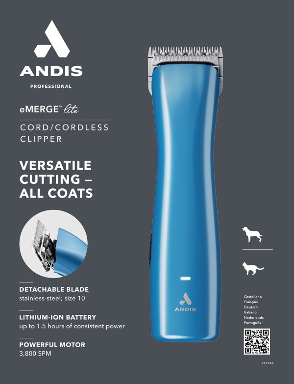 Andis eMERGE Clipper Lite - Image 2