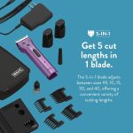 Wahl Arco Cordless Moser – Purple - Image 5