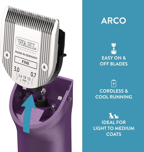 Wahl Arco Cordless Moser – Purple - Image 4
