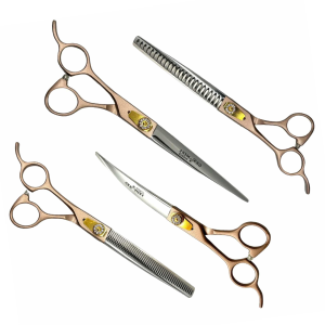 Left Handed Champagne Scissor Set