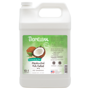 TropiClean Oatmeal & Tea Tree Medicated Itch Shampoo 3.8L