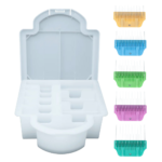 5PC Wide Skip Tooth Comb Attachment Set - Image 2